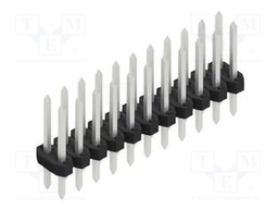 Connector: pin strips; pin header; male; PIN: 22; 2mm; THT; 2x11