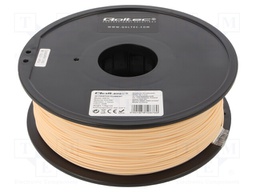 Filament: PLA PRO; 1.75mm; beige; 205÷225°C; 1kg; ±0,05mm