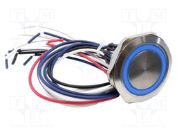 Switch: vandal resistant; Pos: 2; SPST NC + NO; 2A/48VDC; IP65