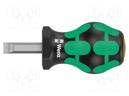 Screwdriver; slot; 8,0x1,2mm; Series: STUBBY; Blade length: 24.5mm