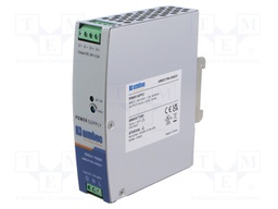 Power supply: switched-mode; for DIN rail; 76.8W; 24VDC; 3.2A