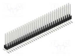 Connector: pin strips; pin header; male; PIN: 66; 1.27mm; SMT; 2x33