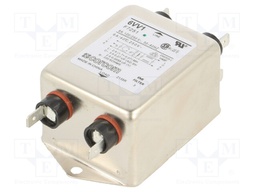 Filter: anti-interference; 250VAC; Ioper.max: 6A; Ir: 0.5mA