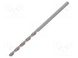 Drill bit; for metal; Ø: 1.6mm; L: 43mm; HSS-CO; Conform to: DIN 338