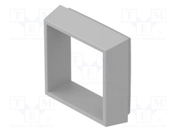 Button holder; OptoHiT; grey; plastic; 30x30mm
