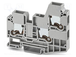 Splice terminal: rail; 57A; 1kV; PA; L: 68.5mm; 1.5÷16mm2; ways: 1