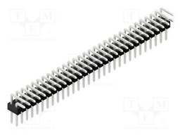 Connector: pin strips; pin header; male; PIN: 60; 2.54mm; THT; 2x30