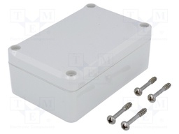 Enclosure: multipurpose; X: 64mm; Y: 98mm; Z: 38mm; EUROMAS II; ABS