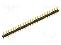Connector: pin strips; pin header; male; PIN: 33; 2.54mm; THT; 1x33