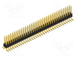 Connector: pin strips; pin header; male; PIN: 70; 1.27mm; SMT; 2x35