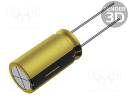 Capacitor: electrolytic; THT; 220uF; 50VDC; Ø10x20mm; ±20%; 5000h