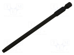 Screwdriver bit; Torx® with protection; T25H; Overall len: 110mm