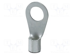Non-insulated; Body: silver; Tip: ring