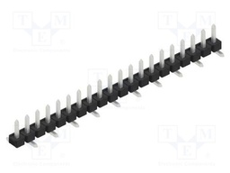 Connector: pin strips; pin header; male; PIN: 20; 2.54mm; SMT; 1x20