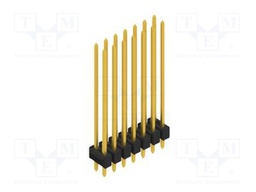 Connector: pin strips; pin header; male; PIN: 14; 2.54mm; THT; 2x7