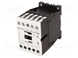 Contactor: 3-pole; NO x3; Auxiliary contacts: NO; 110VAC; 7A; DILM7