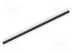 Connector: pin strips; pin header; male; PIN: 38; 2mm; THT; 1x38