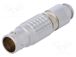 Connector: circular; Series: 2B; plug; male; soldering; for cable