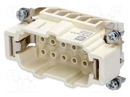 Connector: rectangular; male; Han E High Temp; PIN: 10; size 10B