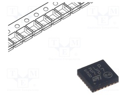 Integrated circuit: RF transceiver; SPI,UART; QFN24; 1.8÷3.6VDC