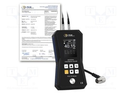 Tester: thickness; LCD TFT 2,4"; 1÷225mm; Measurement memory: 500