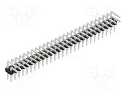 Connector: pin strips; pin header; male; PIN: 54; 2mm; THT; 2x27