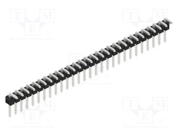 Connector: pin strips; pin header; male; PIN: 28; 2.54mm; THT; 1x28