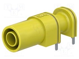 24A; yellow; brass; Plating: gold-plated; 33mm; socket