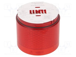 Module: light signaller; red; LED; 24VDC; 24VAC; IP66; Ø70x59.3mm