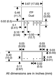 Converter: DC/DC; 12VDC