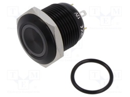 Switch: vandal resistant; Pos: 2; SPST-NO; 2A/36VDC; IP67; OFF-(ON)