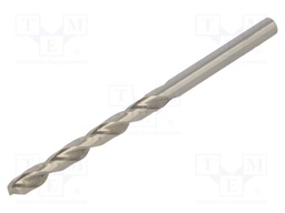 Drill bit; for metal; Ø: 4.8mm; high speed steel grounded HSS-G
