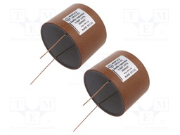 Capacitor: copper-polypropylene-paper; 3.9uF; 600VDC; ±5%; 0.0035