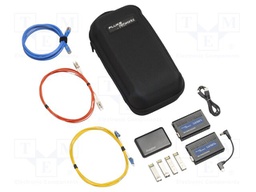 Measuring kit: fiber optic network test kit
