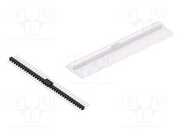 Connector: pin strips; pin header; male; PIN: 35; 2.54mm; SMT; 1x35