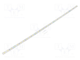 LED strip; 24V; white cold; W: 10mm; L: 480mm; CRImin: 80; 120°; D: 3mm