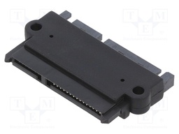 Transition: adapter; SATA 22pin male,SATA 22pin female