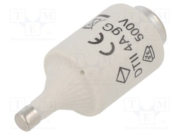 Fuse: fuse; gG,time-lag; 4A; 500VAC; DII