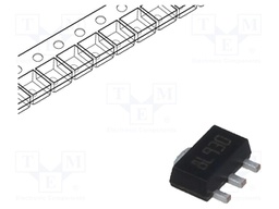 IC: voltage regulator; linear,fixed; 15V; 0.1A; SOT89; SMD; ±4%
