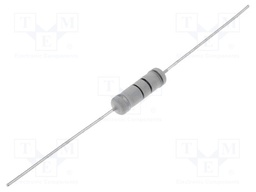 Resistor: metal oxide; THT; 330Ω; 3W; ±5%; Ø5x15mm; axial