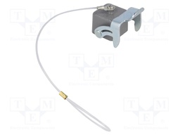 Protection cover; Han; size 3A; with latch; metal