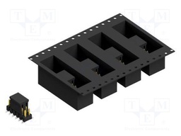 Connector: pin strips; pin header; male; PIN: 12; 2.54mm; SMT; 2x6