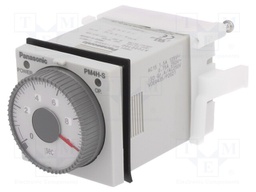 Timer; 0,1s÷500h; DPDT; 250VAC/5A; 24VAC; 24VDC; on panel; -10÷50°C