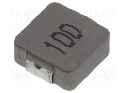 Inductor: wire; SMD; 10uH; 200mΩ; -40÷125°C; ±20%; 2.3A