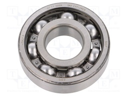 Bearing: single row deep groove ball; Øint: 25mm; Øout: 62mm