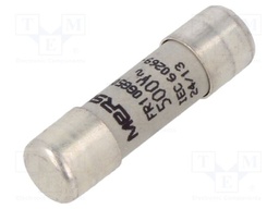 Fuse: fuse; gG,time-lag; 8A; 500VAC; 250VDC; 10x38mm