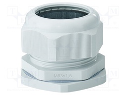 Cable gland; M63; 1.5; IP66,IP67; polyamide; light grey
