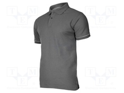Polo shirt; Size: XXL; grey; 220g/m2