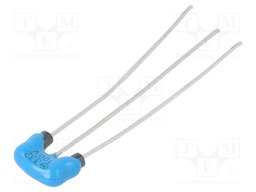 Filter: anti-interference; 100V; 3.3nF; THT; ±10%