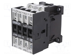 Contactor: 3-pole; Auxiliary contacts: NO; 230VAC; 22A; DIN; J7KN